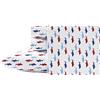 Nautica Set Lenzuola lenzuola-100 Fresco, Leggero e Traspirante Biancheria da Letto, Cotone, Costazul, Completo