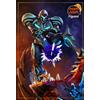 NomNom Figures Dark Samus Metroid Prime kit in resina Stampato 3D da Assemblare e dipingere