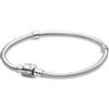 PANDORA Icons Bracciale in maglia snake in argento Sterling, 17
