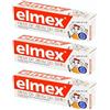 Elmex Dentifricio per bambini, confezione da 3 (3 x 50 ml)
