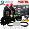 Motul - Hiflo - NGK - Braking - Mitsubos Tagliando PIAGGIO Beverly 500 2002 2003 2004 / Kit Olio Motul Scooter 5W40 4T