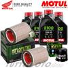 MOTUL - HIFLO Tagliando HONDA CBR 1000 RR Fireblade 2004-2007 Kit Olio Motul 5100 10W40 Filtri