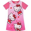 Bromilow & Wood Hello Kitty - Camicia da notte da bambina, colore: rosa, rosa, 5-6 Years