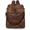 Estwell Borsa a Tracolla Donna Impermeabile Nailon Piccola Zaino Elegante Multiple Tasche Borse a Spalla per Viaggio Scuola Shopping Lavoro
