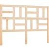 vidaXL Testiera 166x4x104 cm Legno massello di pino