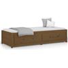 vidaXL Letto da giorno marrone miele 80x200 cm in legno di pino massiccio