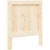 vidaXL Testiera 80x104 cm Legno massello di pino