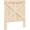 vidaXL Testiera 90x104 cm Legno massello di pino