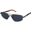 Hugo by Hugo Boss Hugo Boss HG 1414/S R81/KU | Occhiali da Sole Graduati o Non Graduati | Prova Online | Metallo | Rettangolari | Rutenio | Adrialenti