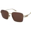 Gucci GG1937S 002 | Occhiali da Sole Graduati o Non Graduati | Prova Online | Metallo | Quadrati | Oro | Adrialenti