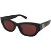 Gucci GG1954SA 004 | Occhiali da Sole Graduati o Non Graduati | Prova Online | Plastica | Cat Eye | Nero | Adrialenti
