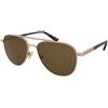 Gucci GG1962S 004 | Occhiali da Sole Graduati o Non Graduati | Prova Online | Metallo | Pilot | Oro | Adrialenti