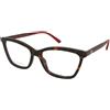 Gucci GG1989O 002 | Occhiali da Vista Graduati | Prova Online | Plastica | Cat Eye | Marrone, Havana | Adrialenti