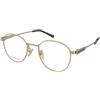Gucci GG1993OK 002 | Occhiali da Vista Graduati | Prova Online | Metallo | Tondi | Oro | Adrialenti