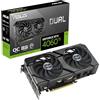 ASUS DUAL NVIDIA GeForce RTX4060 TI EVO OC Edition Scheda Grafica, 8 GB GDDR6 128-bit 18 Gbps PCIE 4.0, GPU Tweak III, DUAL-RTX4060TI-O8G-EVO