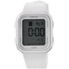 Lorus Orologio digitale al quarzo da uomo con cinturino in silicone R2355PX9, bianco