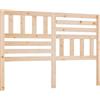 vidaXL Testiera 166x4x100 cm in legno di pino massiccio