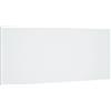 vidaXL Testiera bianca 200x1,5x80 cm Materiale ligneo