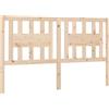 vidaXL Testiera 141x4x100 cm in legno di pino massiccio