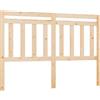 vidaXL Testiera 140x4x100 cm Legno massello di pino