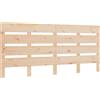 vidaXL Testiera 150x3x80 cm Legno massello di pino