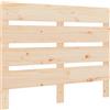 vidaXL Testiera 90x3x80 cm in legno di pino massiccio