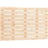 vidaXL Testiera da parete 81x3x63 cm Legno massello di pino