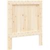 vidaXL Testiera 90x104 cm Legno massello di pino