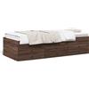vidaXL Letto da giorno con cassetti senza materasso 90x200 cm