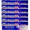 blend-a-med Dentifricio 3D White Extra Fresh, sbiancante e freschezza, rimuove lo scolorimento, per denti più bianchi, freschezza di lunga durata, vitalizzazione, confezione da 6 x 75 ml