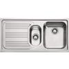 Franke PRONTA CONSEGNA - SPEDIZIONE IMMEDIATA Franke Radar RRX 651 101.0053.245 Lavello da Incasso 1 Vasca e Vaschetta con Gocciolatoio Sinistro 100 x 50 cm Inox - 85862947