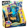 BANDAI Heroes of Goo Jit Zu Action Figure Bandai - King Hydra Deep Goo Sea Multicolore CO9999