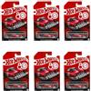 Hot Wheels Mattel Dream Mobile 80th Anniversary Collector's Edition Confezione da 6 pezzi Retro Futuristic 1:64 Die‑Cast Cars Ages 3+