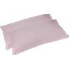 Fazzini Coppia federe FAZZINI mod. Arianna 100% Cotone percalle 52x82 cm 276 Rosa