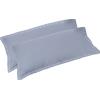Fazzini Coppia federe FAZZINI mod. Arianna 100% Cotone percalle 52x82 cm 293 Bluefog