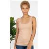 Ma.Re Canotta Donna BASIC COTTON art. 602 Spalla larga in pizzo Corda