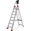 FARAONE SCALE Scala a forbice profes.8 gradini allum. - LADY 8