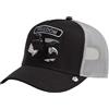 Goorin Bros. Goorin Bros - Cappello Trucker Classic Rocker Freedom The Farm, Nero con Maglia Grigia, Design con Aquila