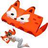 YAOZUP Cuscino Memory Foam Bambini,Cuscino Culla,Cuscino per Bambini con Federa,Ipoallergenico,Anti Acari,Cuscino per Bambini per Sonnellini per Ragazzi e Ragazze (3-10 Anni) (Volpi)
