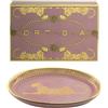 Ortigia Piattino Ovale Spotty Rosa 13 x 8.8 cm