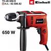 Einhell TRAPANO A PERCUSSIONE EINHELL TC-ID 650 E 650W - 42.586.82