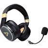 Lexip Metaltech Auricolare Con cavo e senza cavo A Padiglione Gaming Nero, Oro