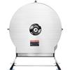 VEVOR Affettatrice elettrica per verdure, macchina affettatrice commerciale regolabile in spessore da 0-0,5"/0-12 mm, convertibile in manuale, affettatrice per alimenti in acciaio inossidabile, ampia bocca di alimentazione per patate e pomodori.