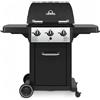 Broil King Barbecue a gas Broil King Royal 320 Shadow 3 bruciatori 8.80 kW griglie ghisa