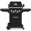 Broil King Barbecue a gas Broil King Royal 390 Shadow 3 bruciatori e fornello girarrosto