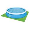 Bestway Tappeto Piscina Fuori Terra Fondo Morbido 78x78 Cm 9 Pezzi - 5,5 mq Bestway