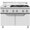 Atosa Cucina a Gas Atosa AT7G6B-F-2 - 6 Fuochi - Dim. 120x70x108 cm