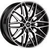Cerchi in lega Oxigin 25 Oxcross 7.5x17 Black Full Polish