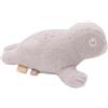 Jollein Peluche Seal - giocattolo scoppiettante - giocattolo per bambini da afferrare - cane di mare