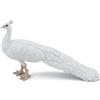 Papo - Statuetta Pavone Bianco Realistica - 3 Anni + - Collezione La Vita Selvaggia - Gioco Educativo Uccelli Esotici - Idea Regalo Giocattolo Bambina Bambino